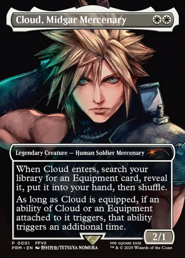 Cloud, Midgar Mercenary image
