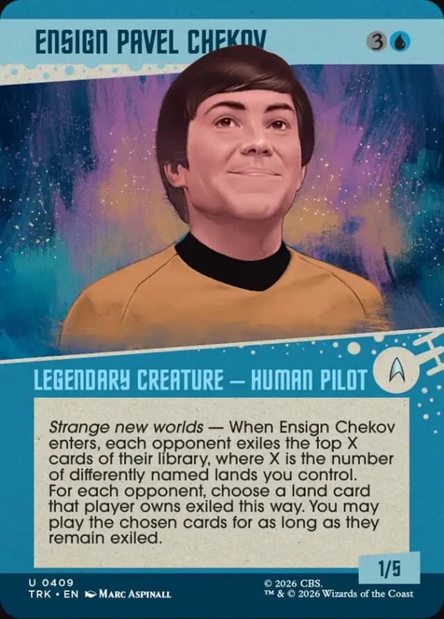 Ensign Pavel Chekov image