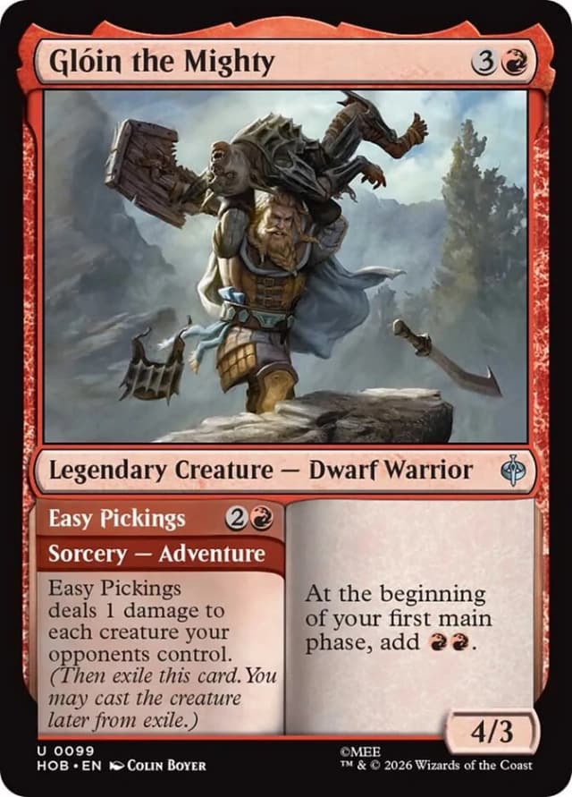 Glóin the Mighty // Easy Pickings image