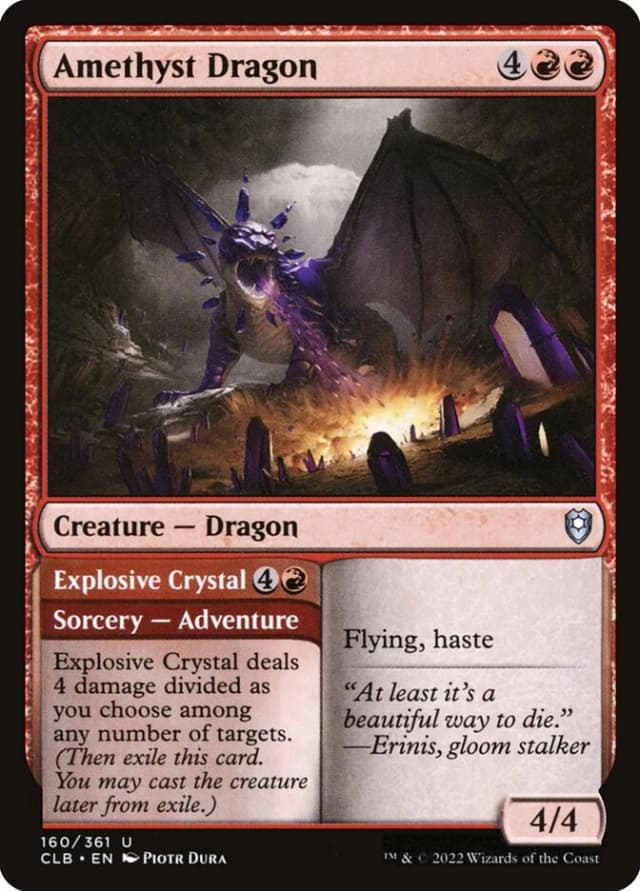 Amethyst Dragon // Explosive Crystal image