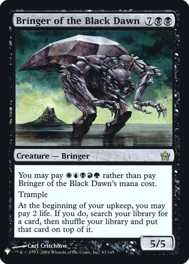 Bringer of the Black Dawn image