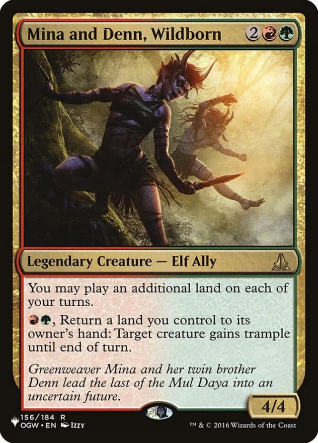 Mina and Denn, Wildborn image