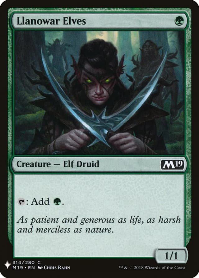 Llanowar Elves image