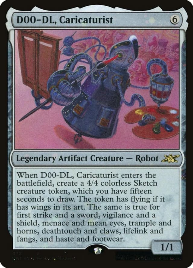 D00-DL, Caricaturist image