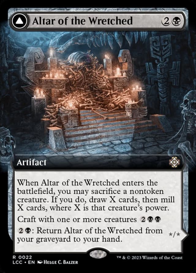 Altar of the Wretched // Wretched Bonemass image
