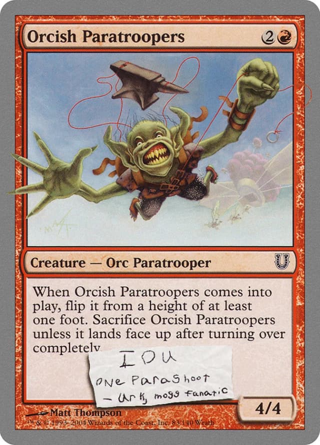 Orcish Paratroopers image