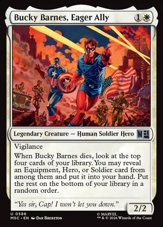 Bucky Barnes, Eager Ally image