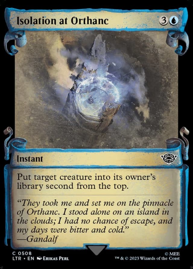 Isolation at Orthanc image