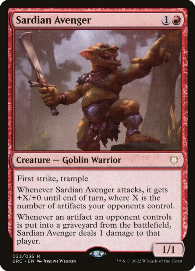 Sardian Avenger image