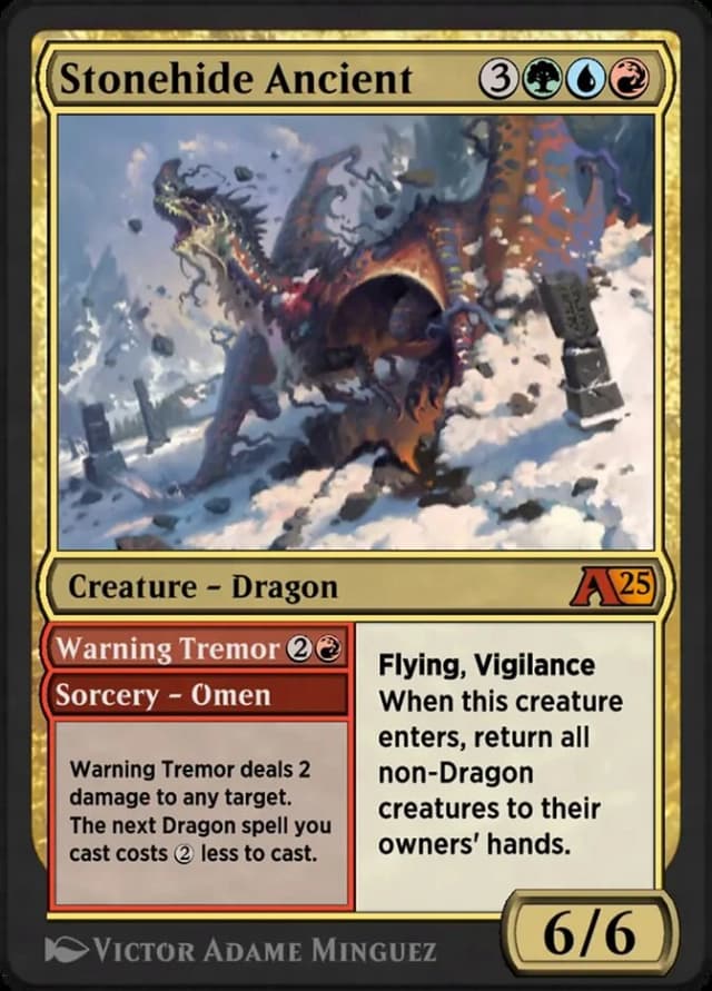 Stonehide Ancient // Warning Tremor image