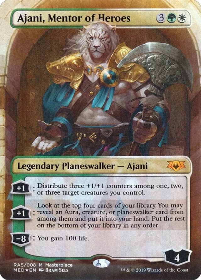 Ajani, Mentor of Heroes image