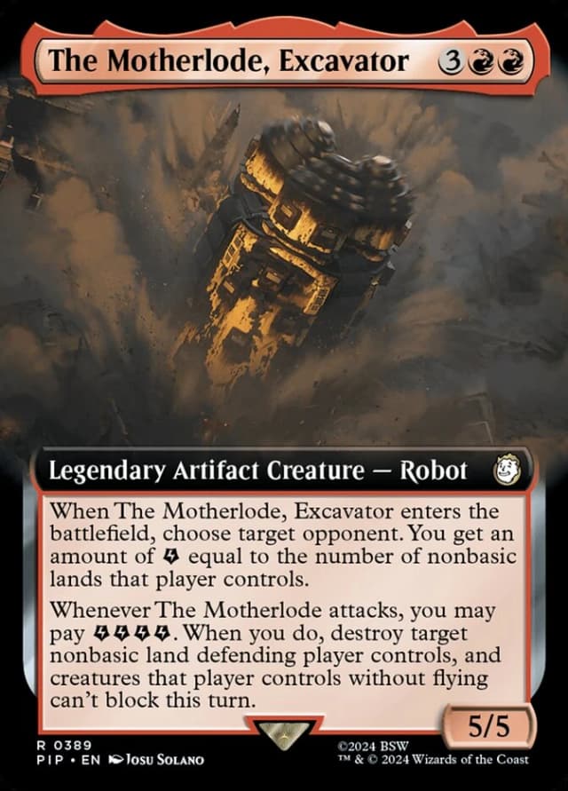 The Motherlode, Excavator image