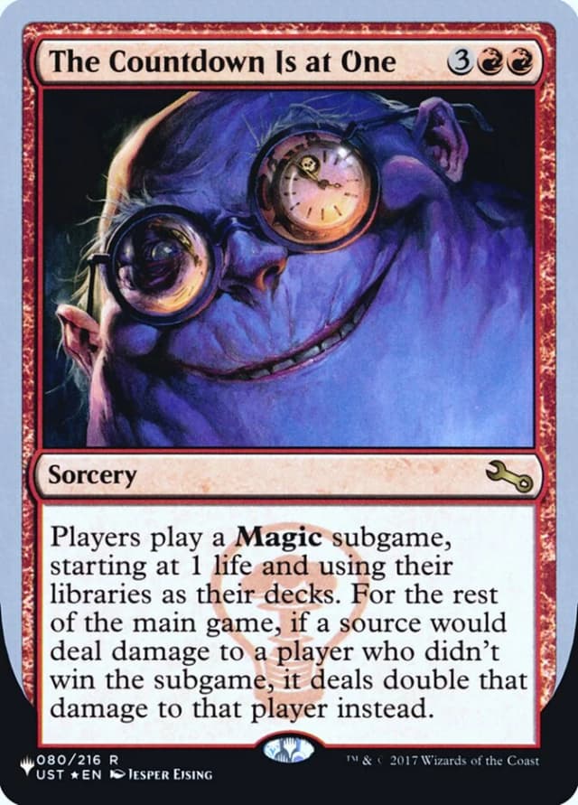 The Countdown Is at One image