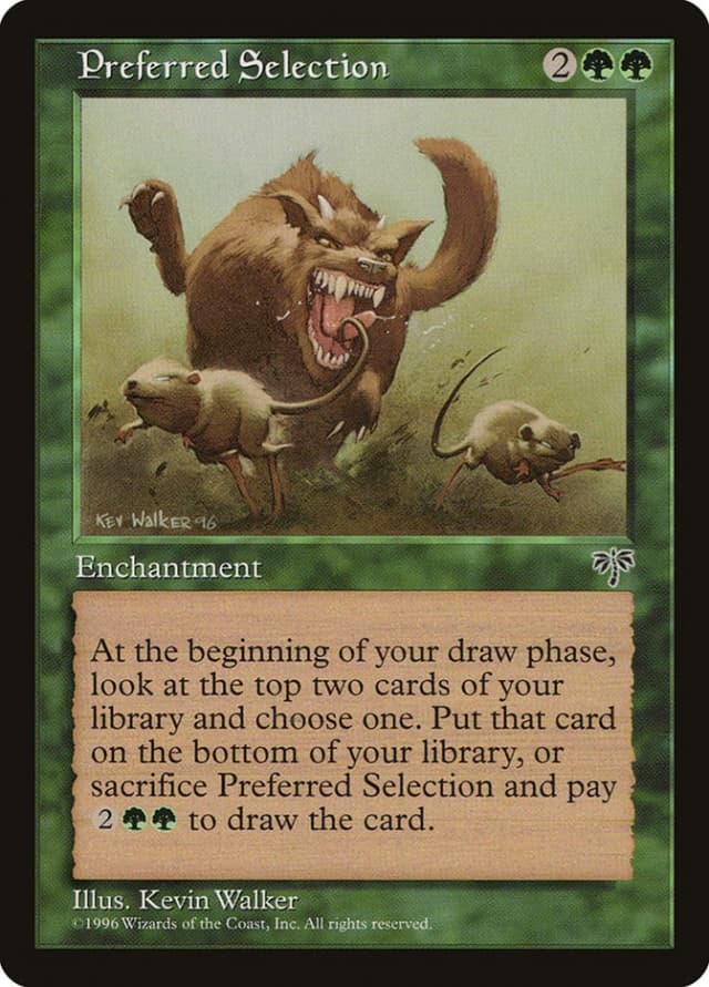 Preferred Selection image