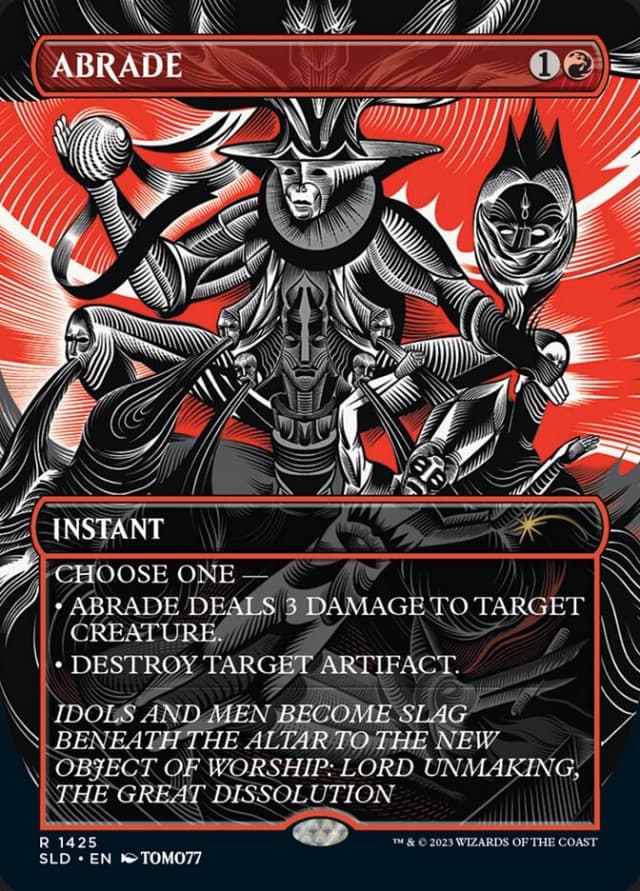 Abrade image