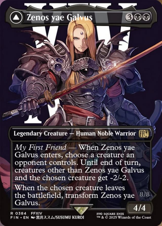 Zenos yae Galvus // Shinryu, Transcendent Rival image