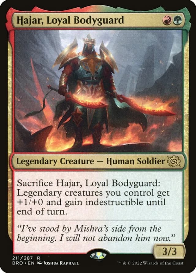 Hajar, Loyal Bodyguard image