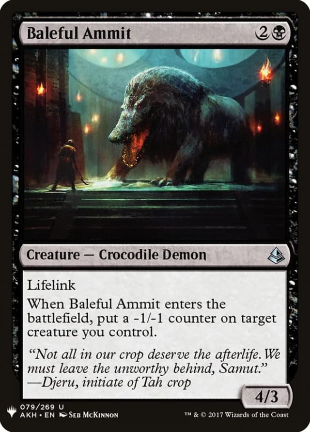 Baleful Ammit image