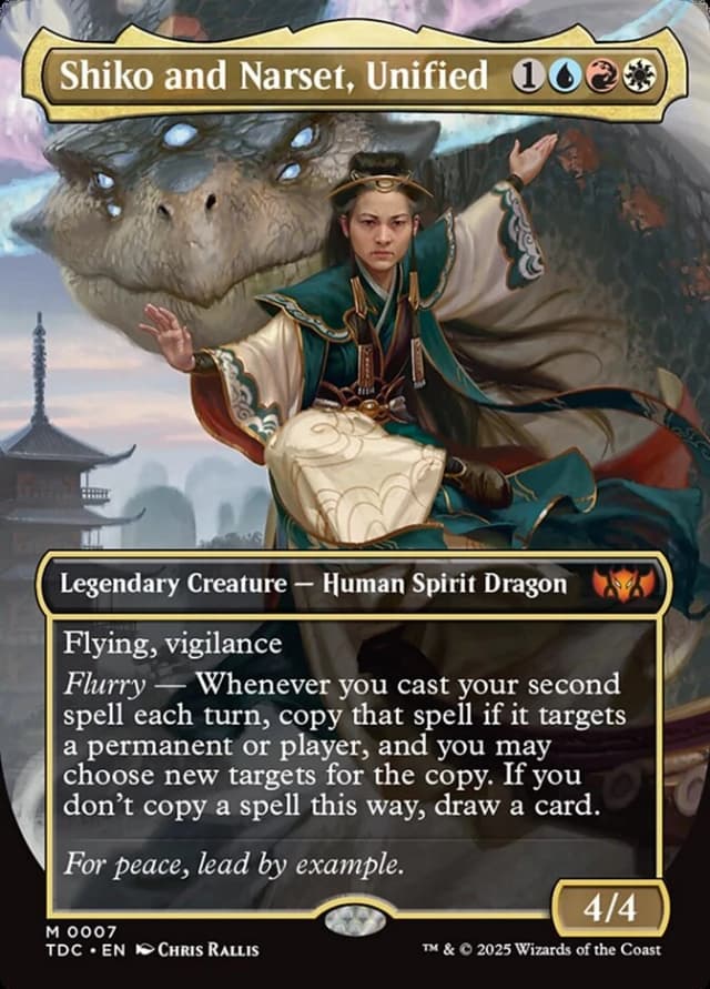 Shiko and Narset, Unified image