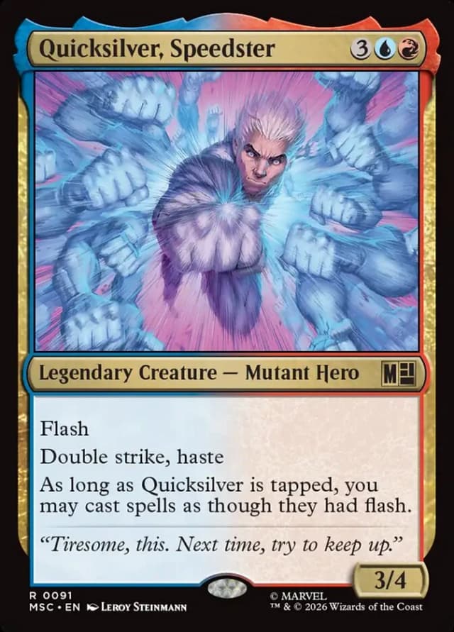 Quicksilver, Speedster image
