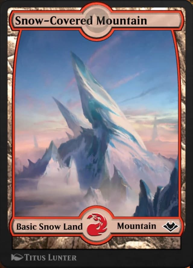 Snow-Covered Mountain image