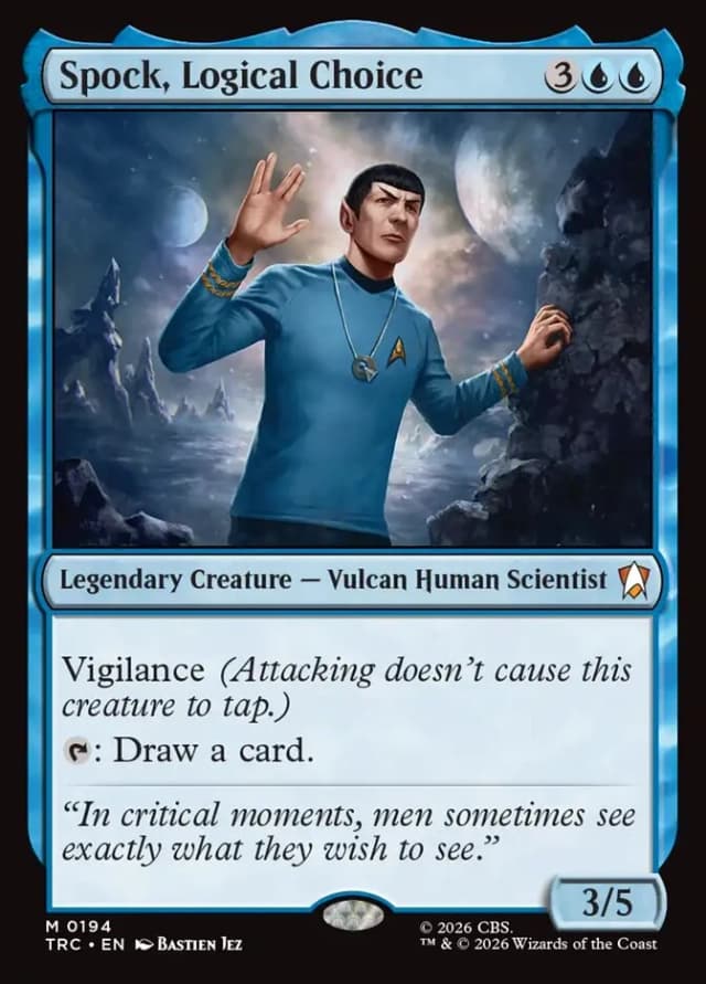 Spock, Logical Choice image