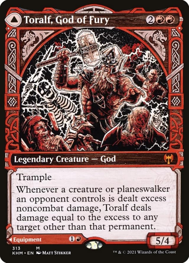 Toralf, God of Fury // Toralf's Hammer image
