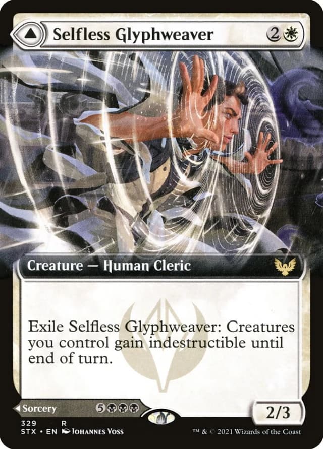 Selfless Glyphweaver // Deadly Vanity image