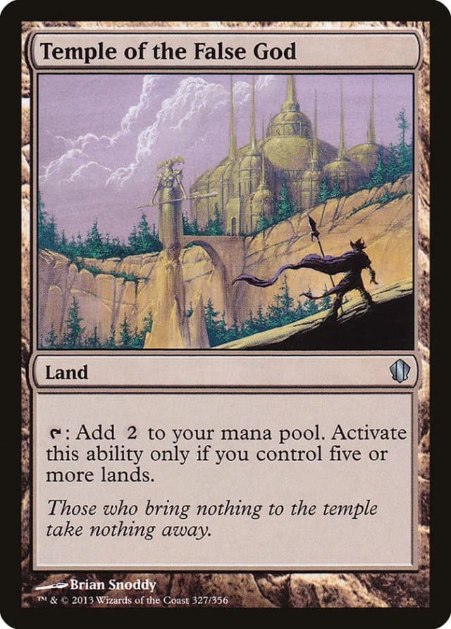 Temple of the False God image