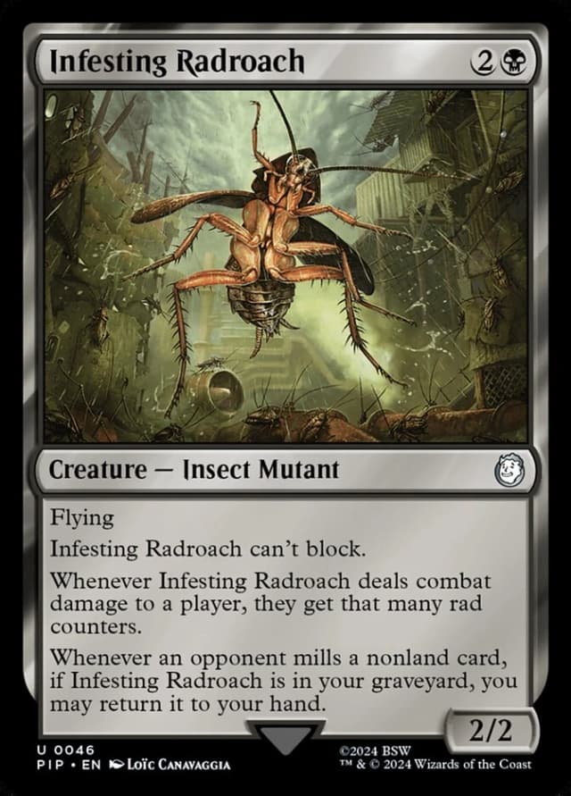 Infesting Radroach image