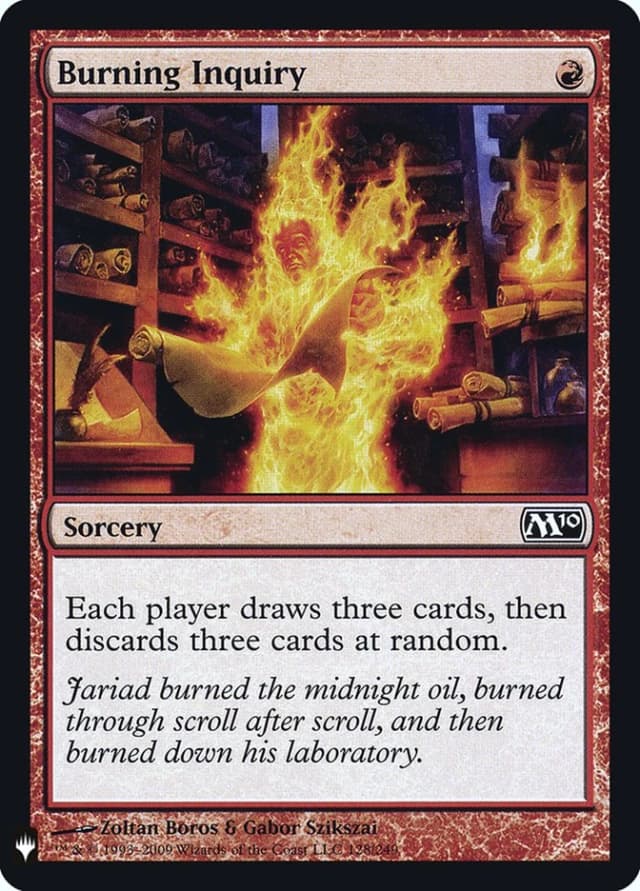 Burning Inquiry image