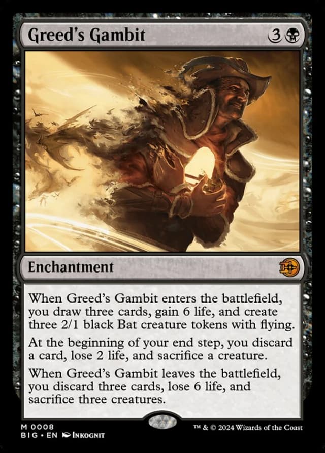 Greed's Gambit image