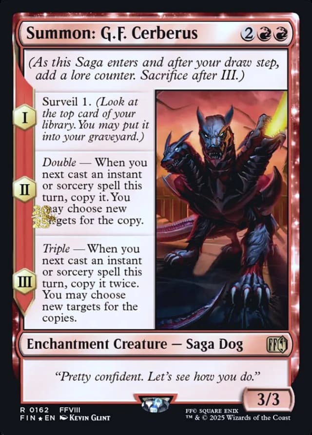 Summon: G.F. Cerberus image