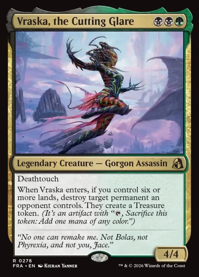 Vraska, the Cutting Glare image