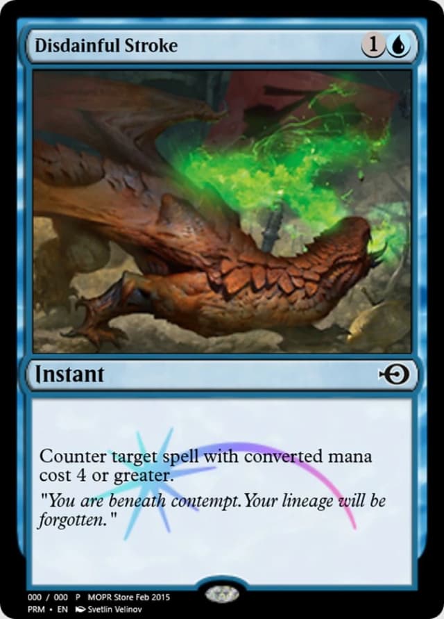 Disdainful Stroke image