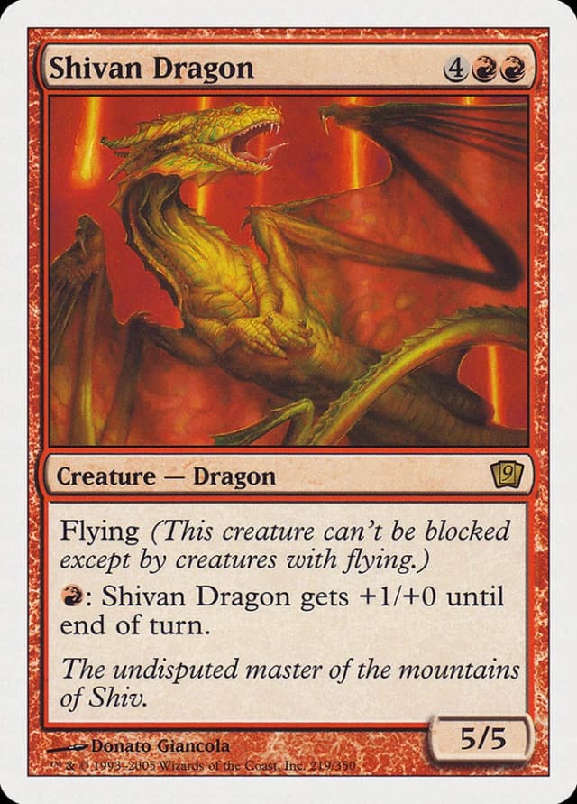 Shivan Dragon image