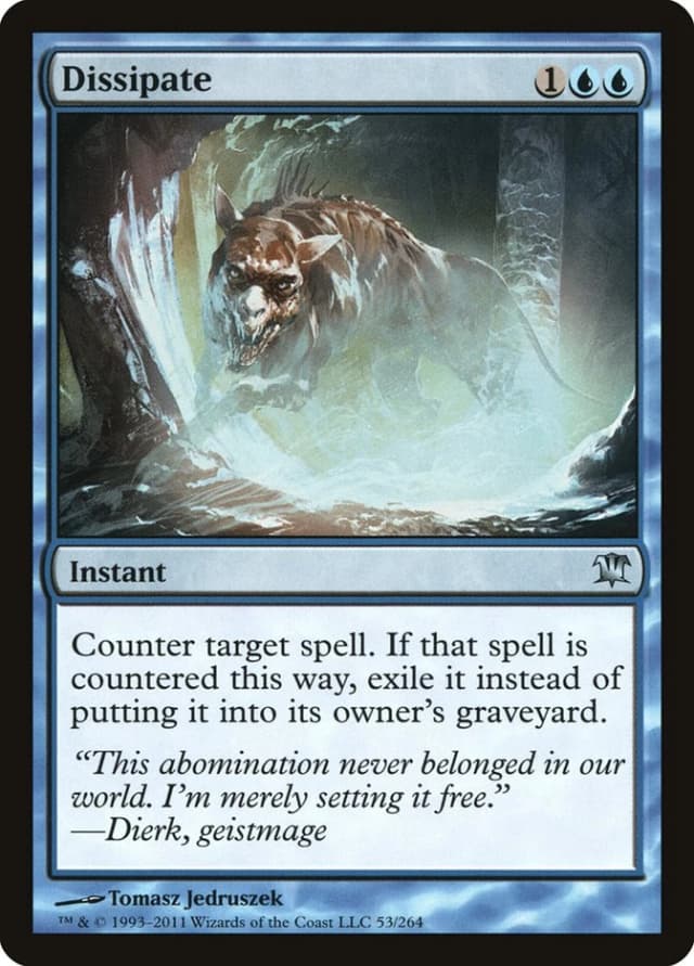 Dissipate image