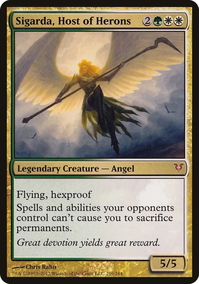 Sigarda, Host of Herons image