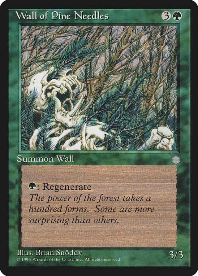 Wall of Pine Needles image
