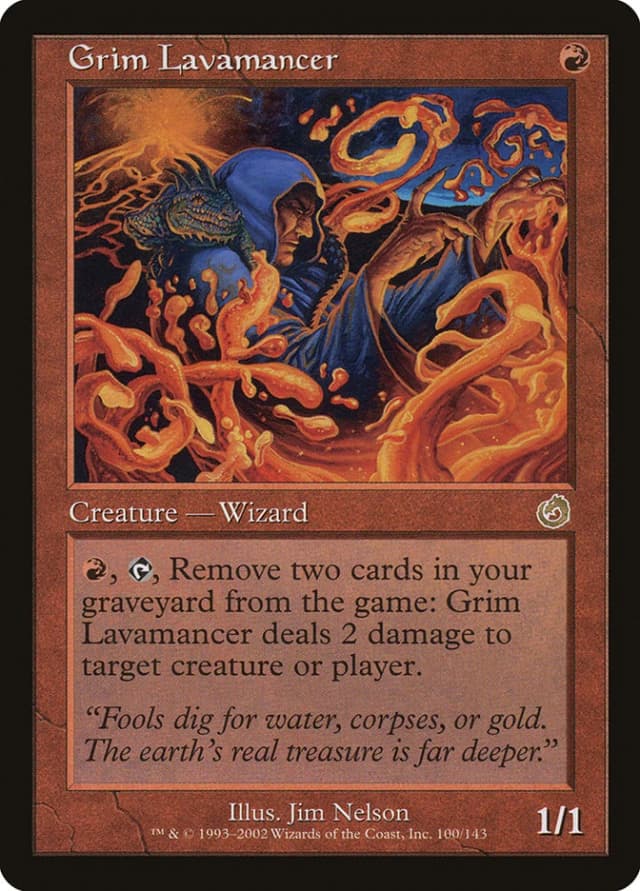 Grim Lavamancer image