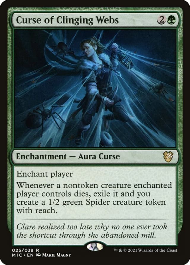 Curse of Clinging Webs image