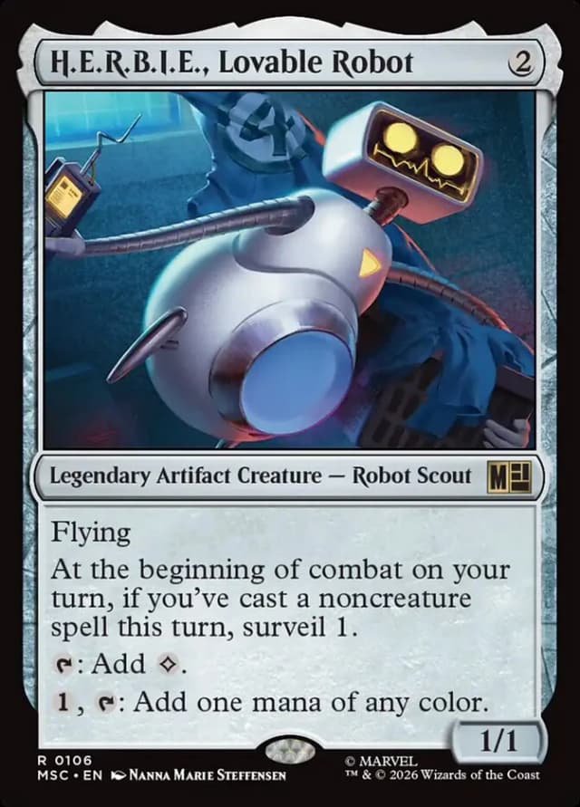 H.E.R.B.I.E., Lovable Robot image