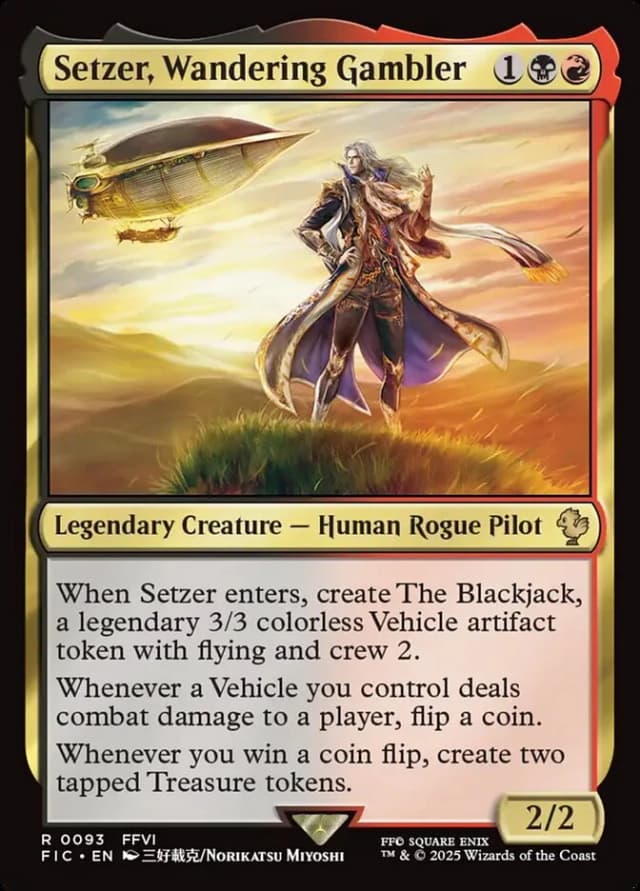 Setzer, Wandering Gambler image