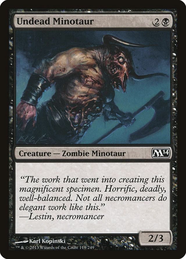 Undead Minotaur image