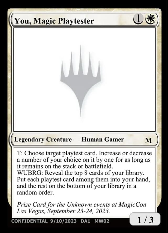 You, Magic Playtester image