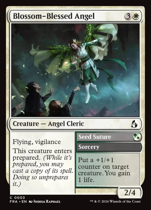 Blossom-Blessed Angel // Seed Suture image