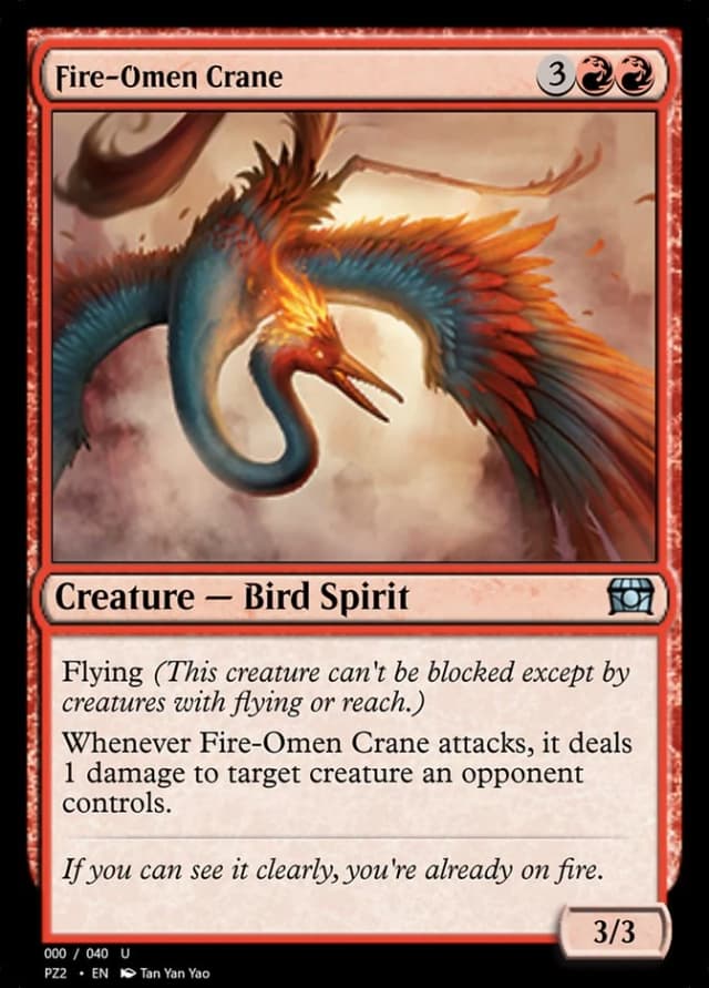 Fire-Omen Crane image