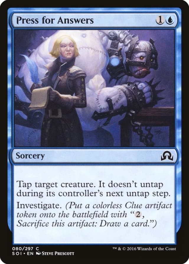 Press for Answers image