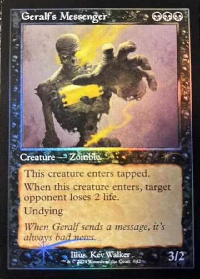 Geralf's Messenger image