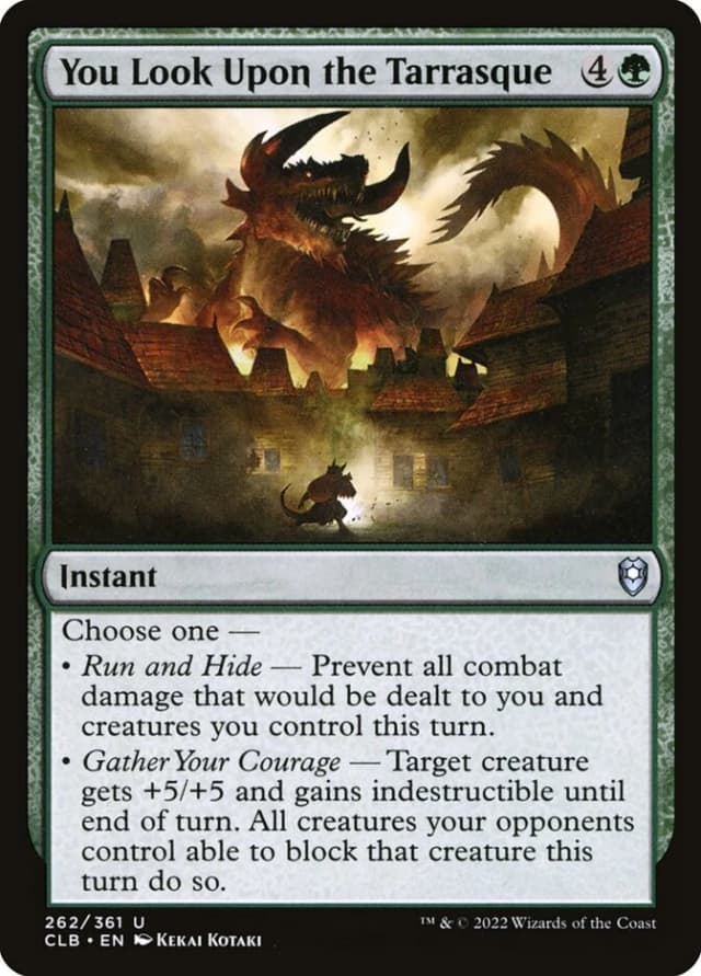 You Look Upon the Tarrasque image